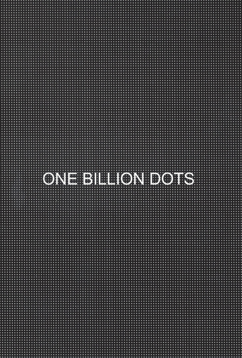 Robert Barry - One Billion Dots, 2008