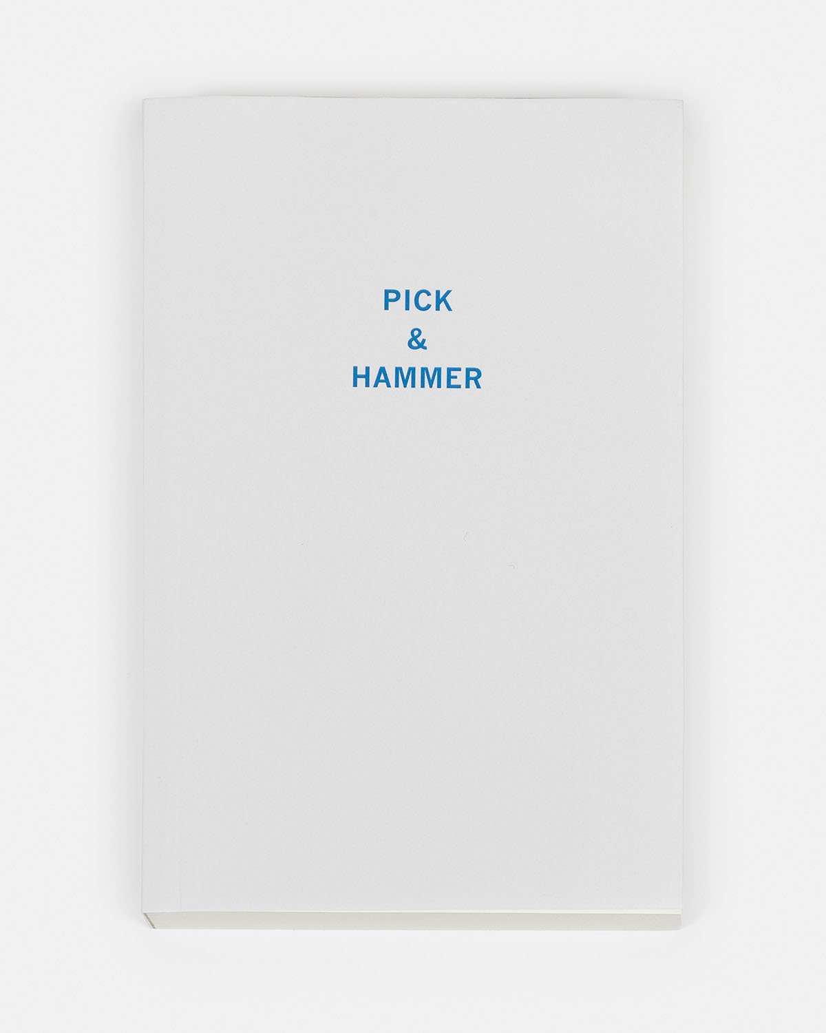 Claude Closky - Pick & Hammer, 2015