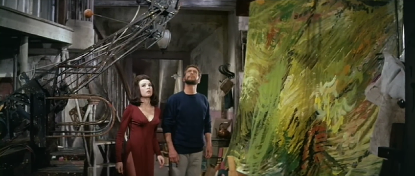 Chimpanzee artists - What a Way to Go, 1964