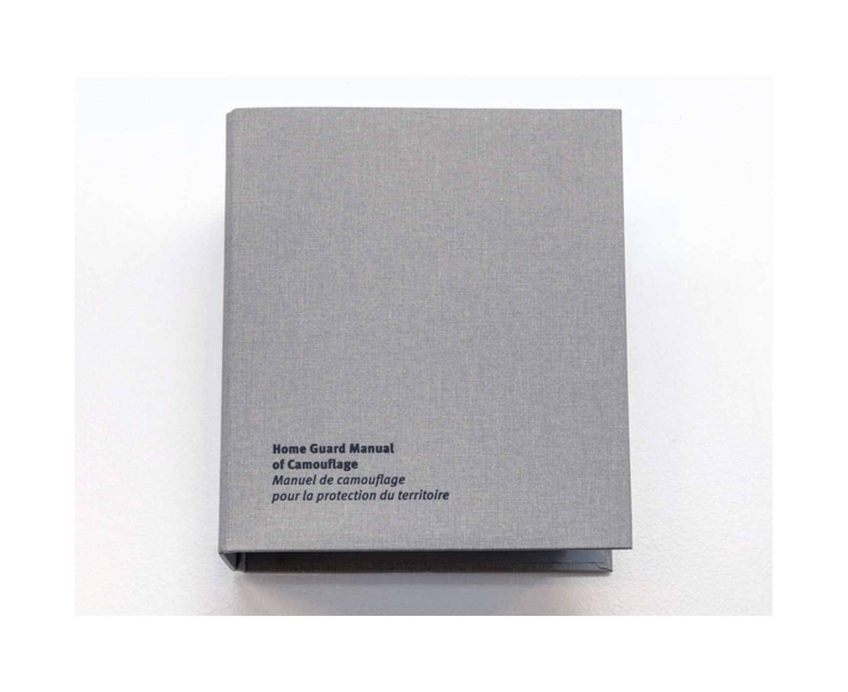 Cari Gonzalez-Casanova - Home Guard Manual of Camouflage / Manuel de camouflage pour la protection du territoire, 2016
