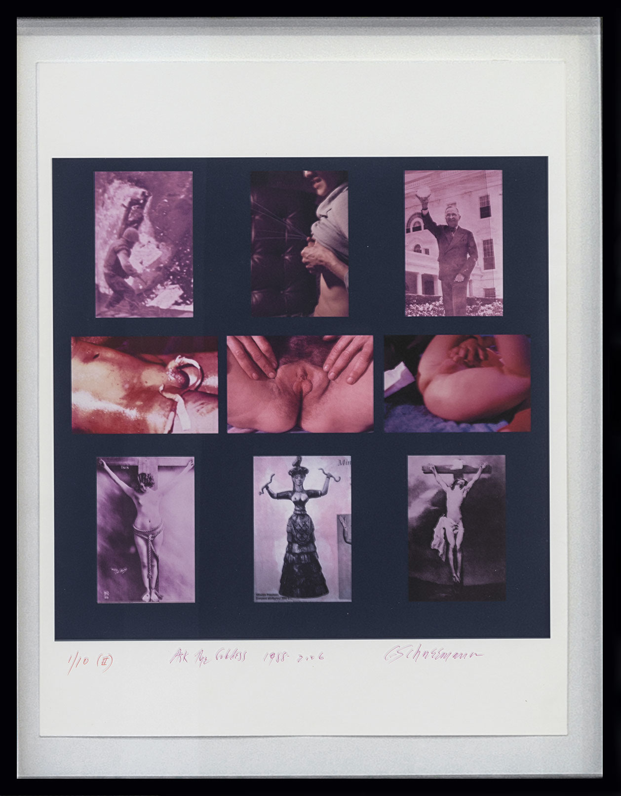 Carolee  Schneemann - Ask the Goddess II, 1988/2006