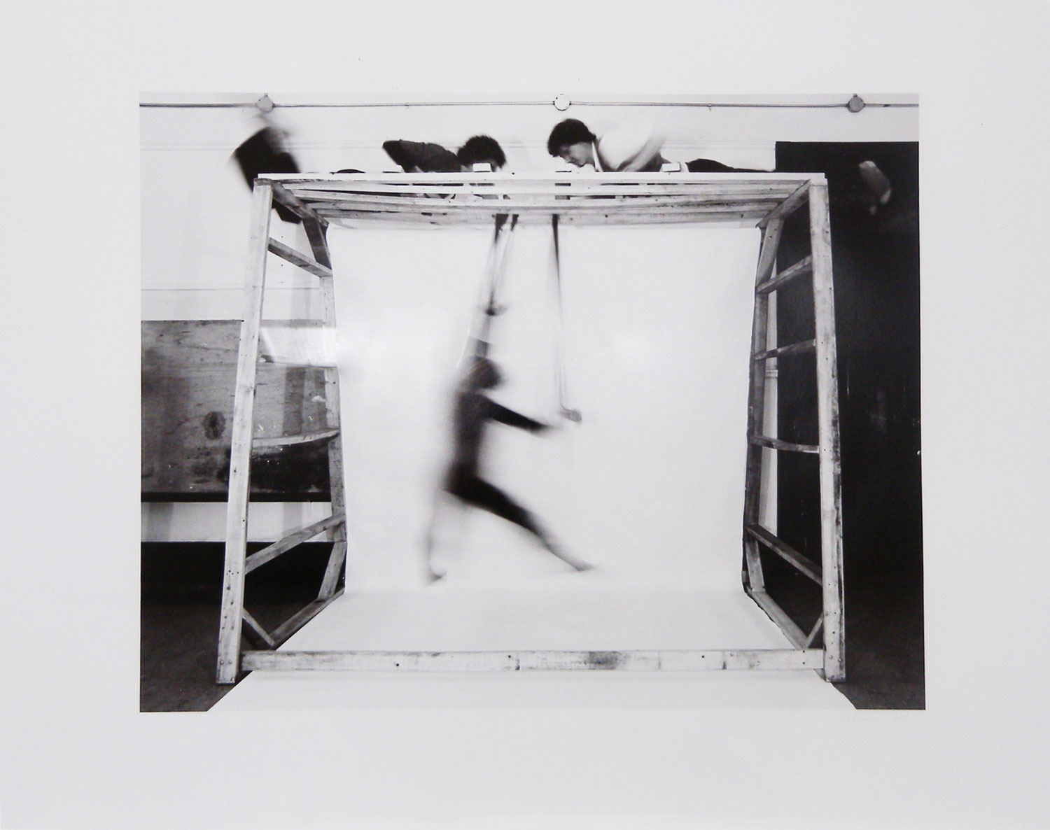 Suzy Lake - Choreographed Puppet, study #3/12, 1976-77