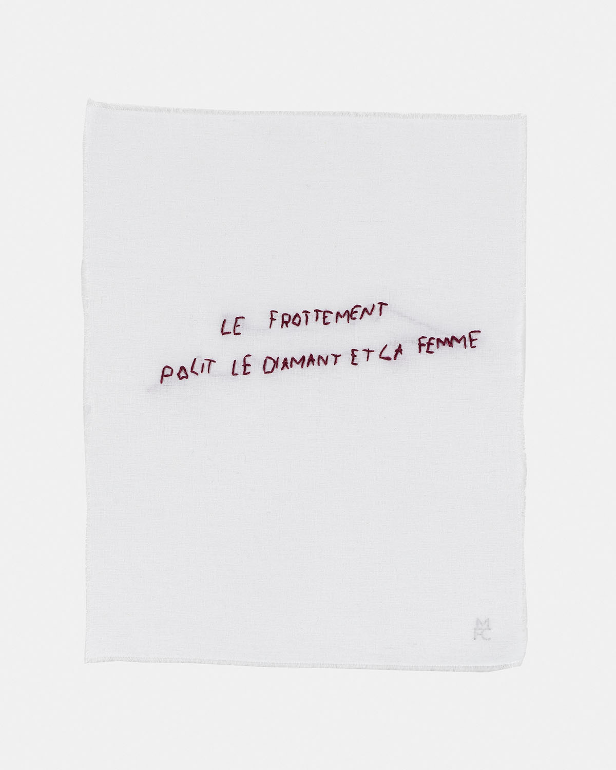 Annette Messager - Ma collection de proverbes, 1974/2012