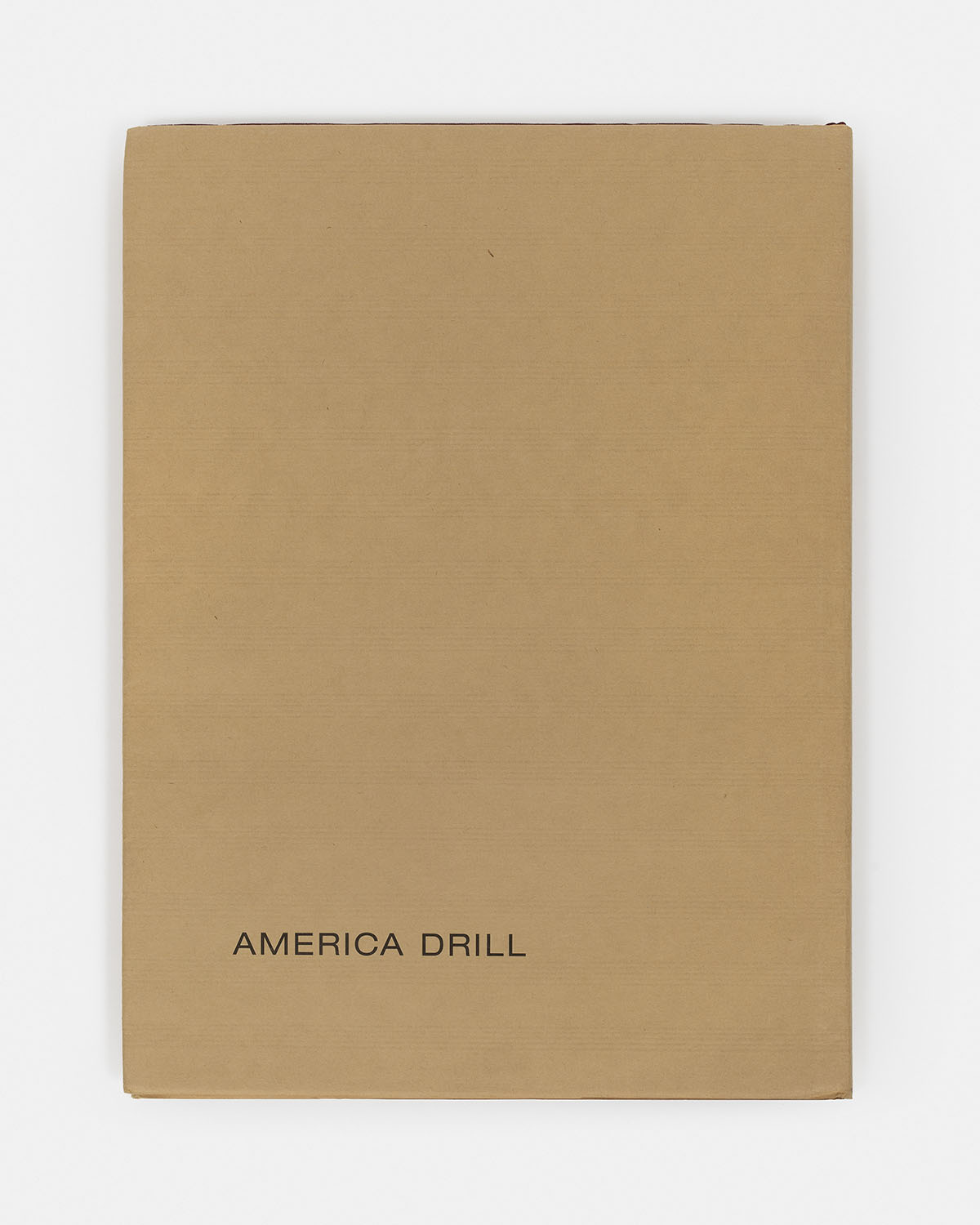 America Drill (signed), 1963/2003 - Vue suppl&eacute;mentaire