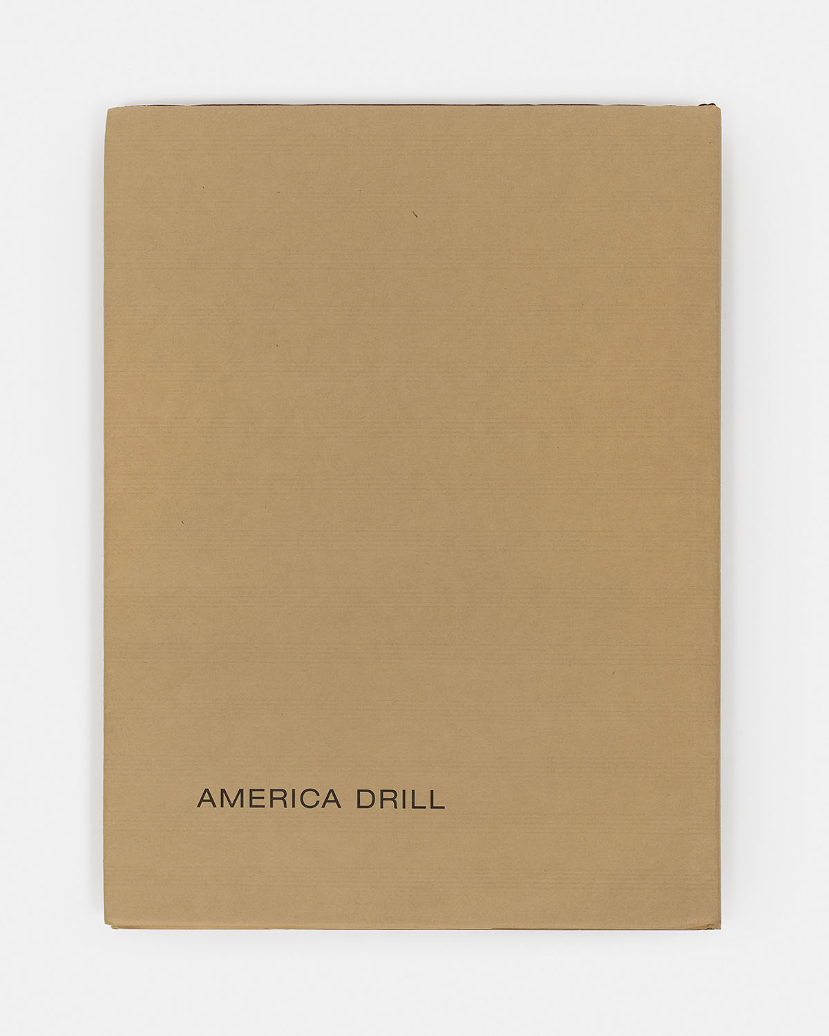Carl Andre - America Drill, 1963/2003 - 