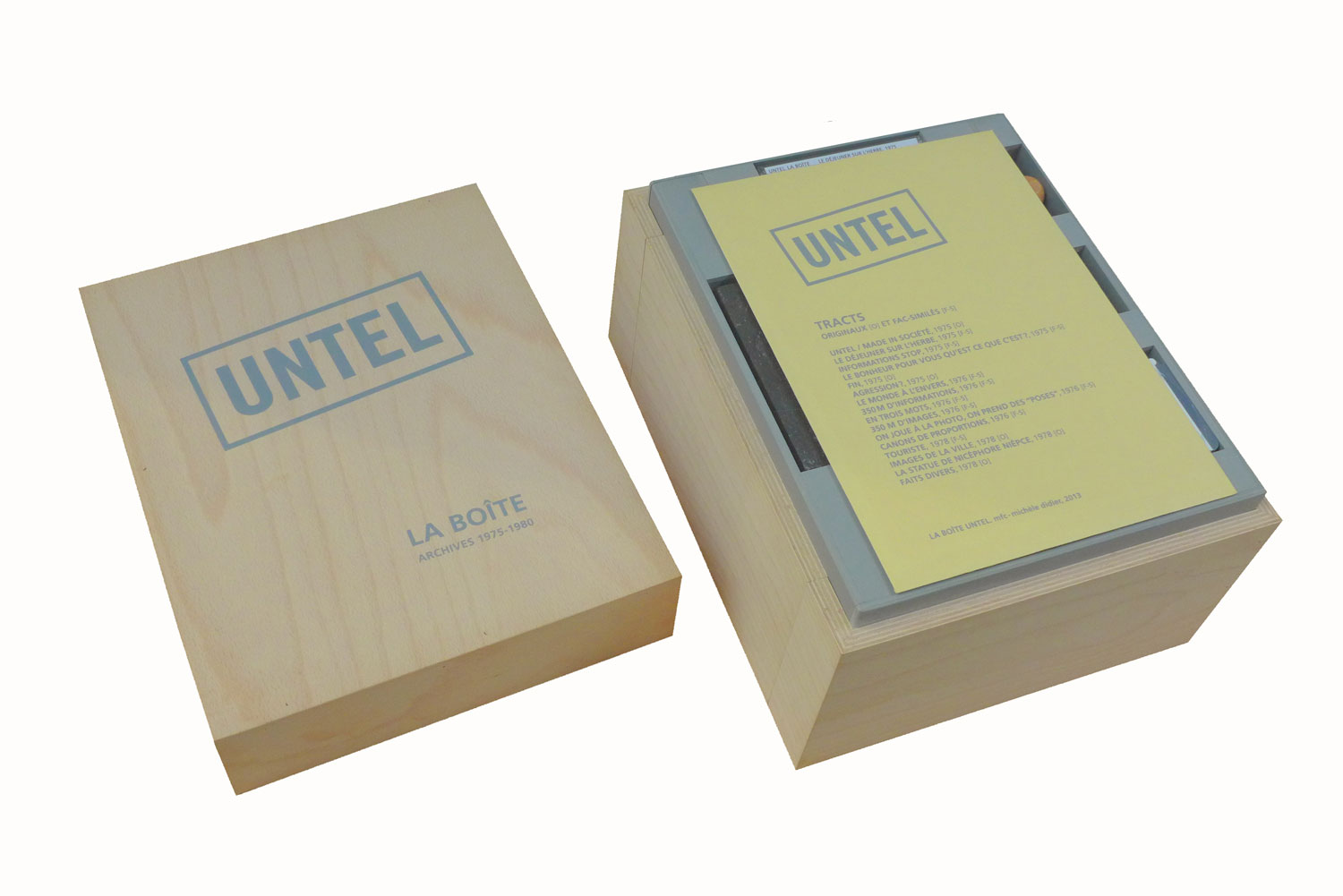 UNTEL - LA BOITE UNTEL, 1975/2013