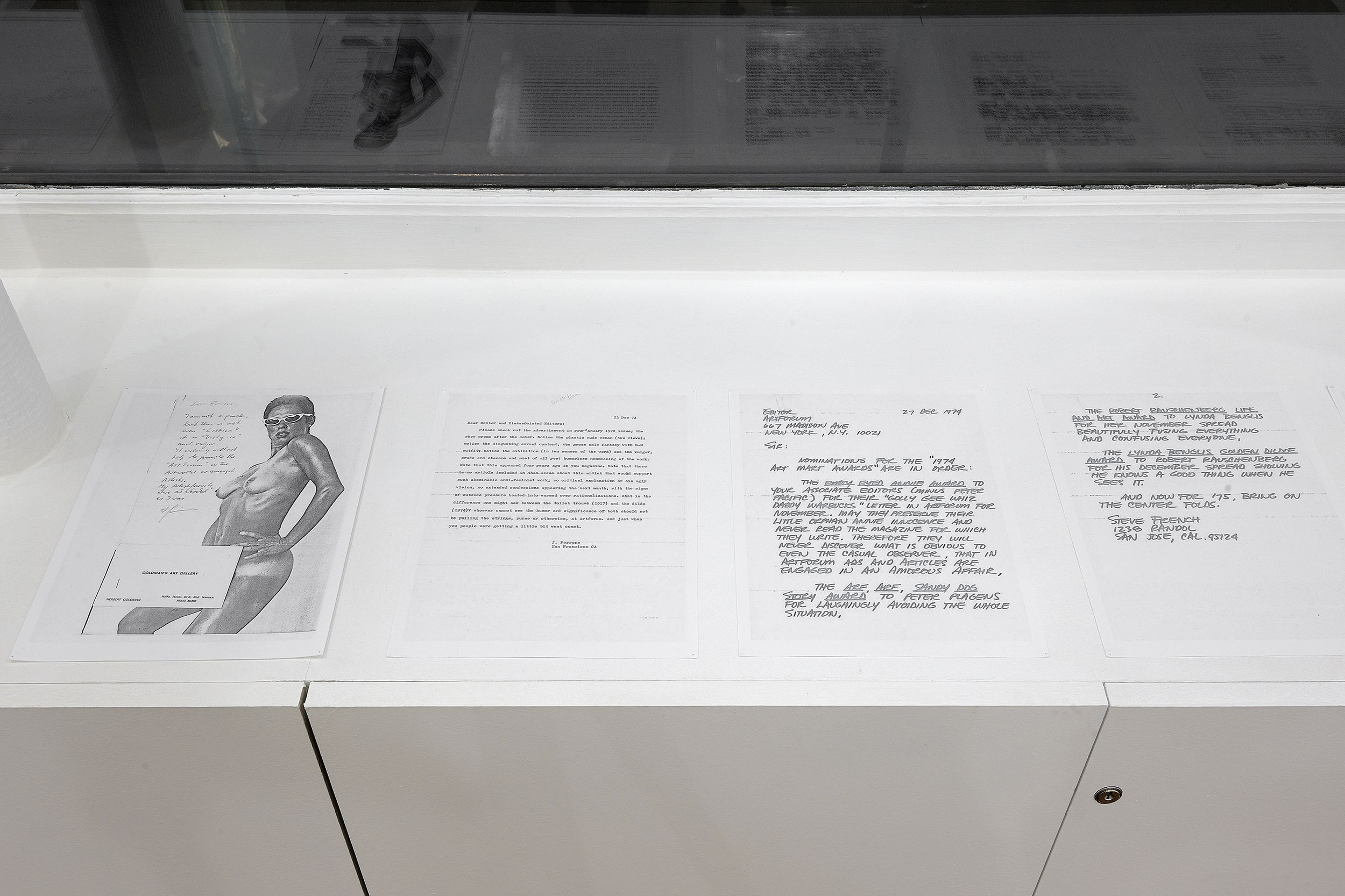 Lynda Benglis / Robert Morris 1973 - 1974 