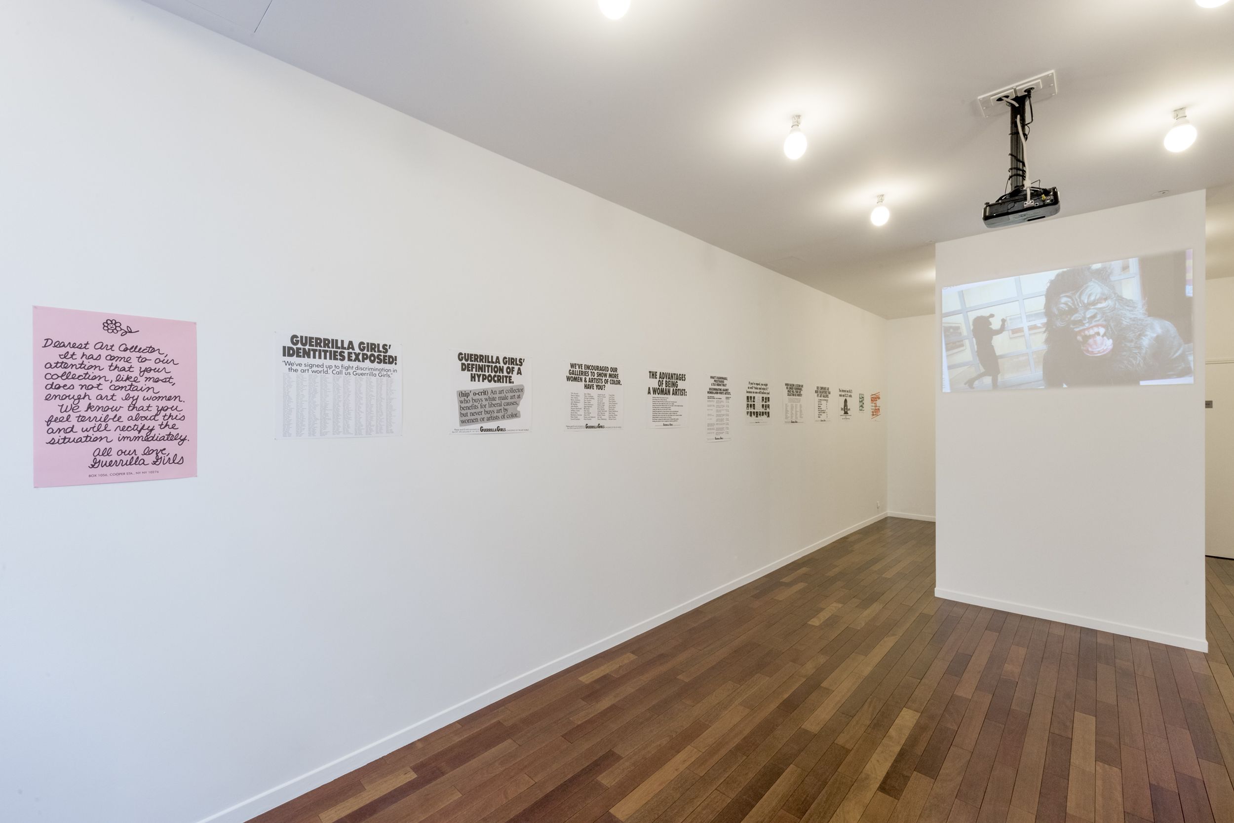  The Guerrilla Girls et La Barbe
