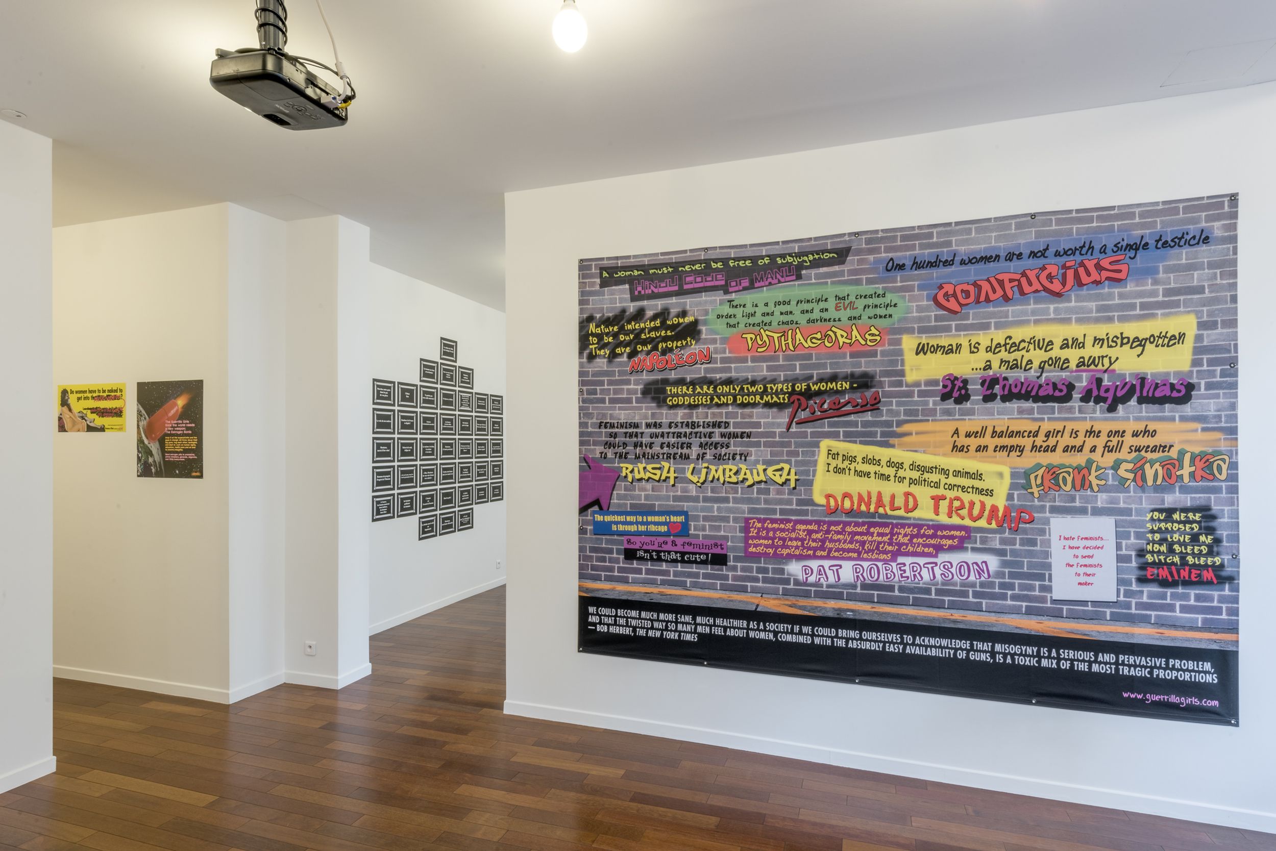  The Guerrilla Girls et La Barbe